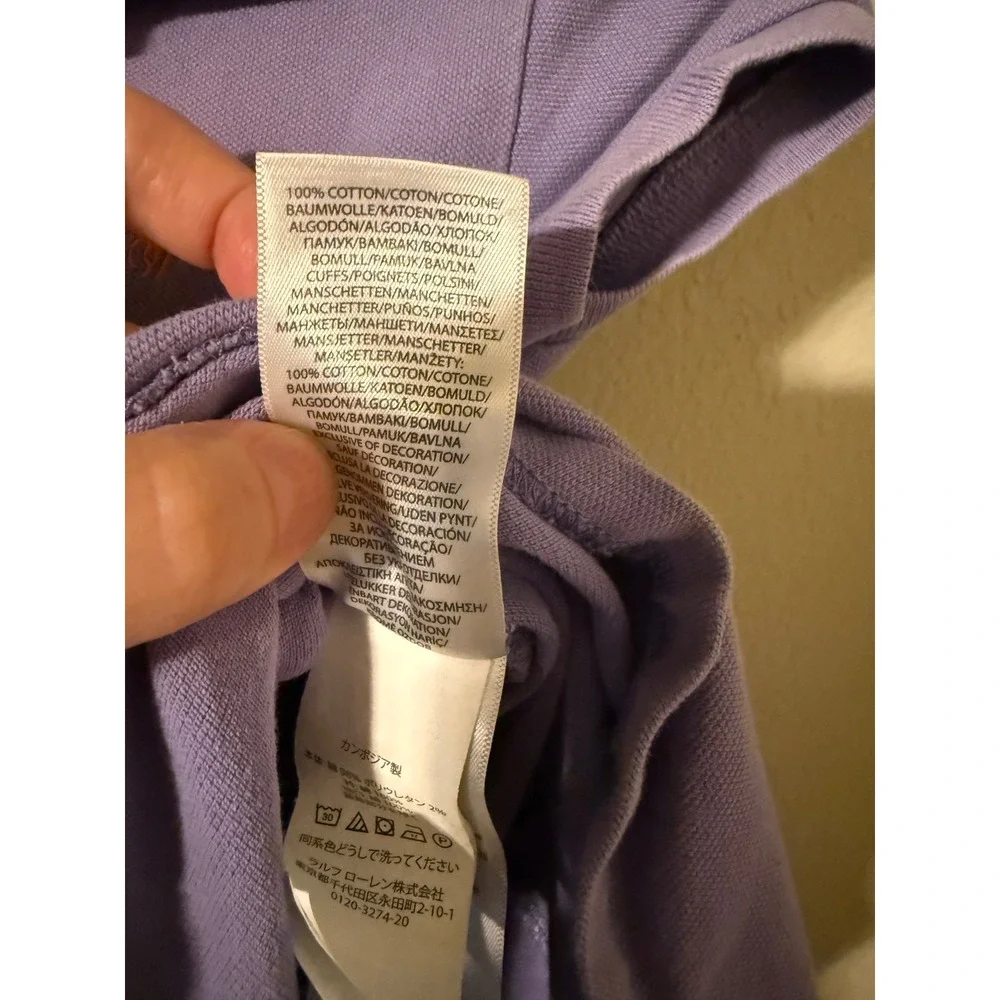 Polo Ralph Lauren measurements see
