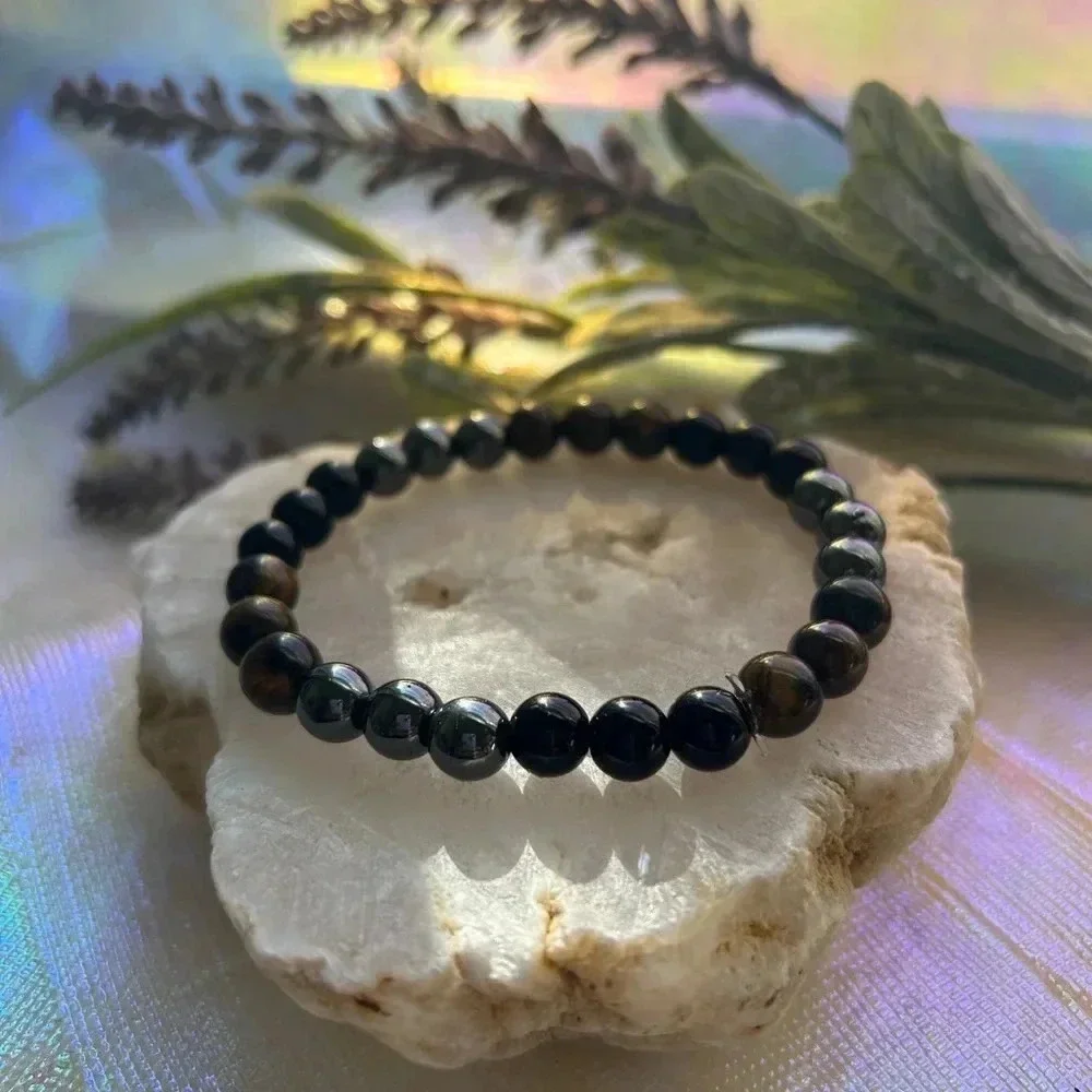 Handmade 🖤black obsidian