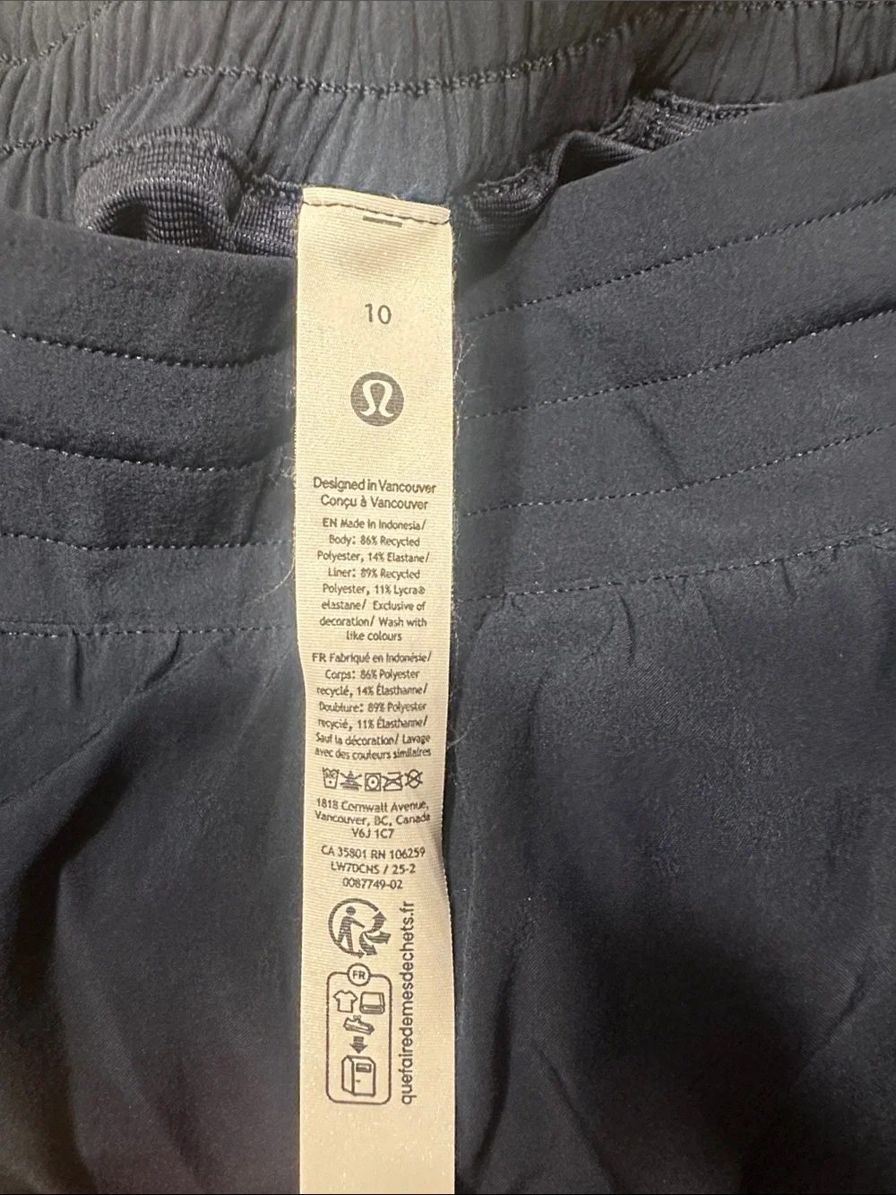 lululemon athletica excellent true