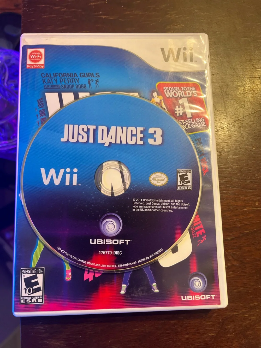 Nintendo wii dance