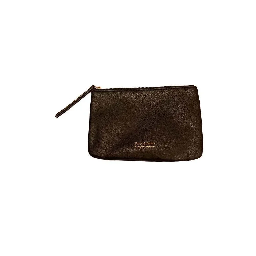 Juicy Couture- Black Leather - Pouch