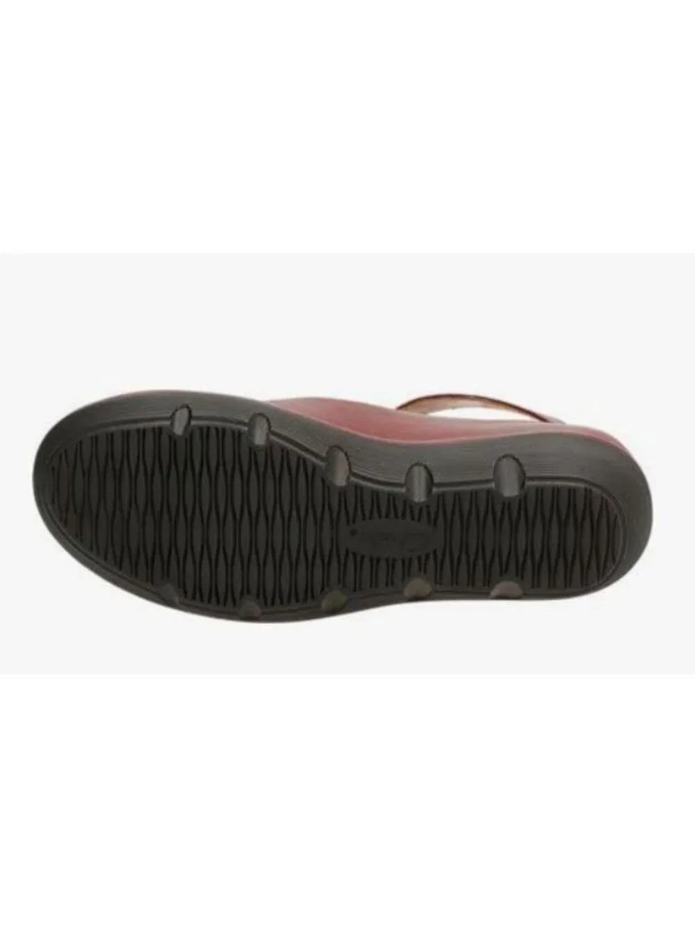 Clarks women burgundy