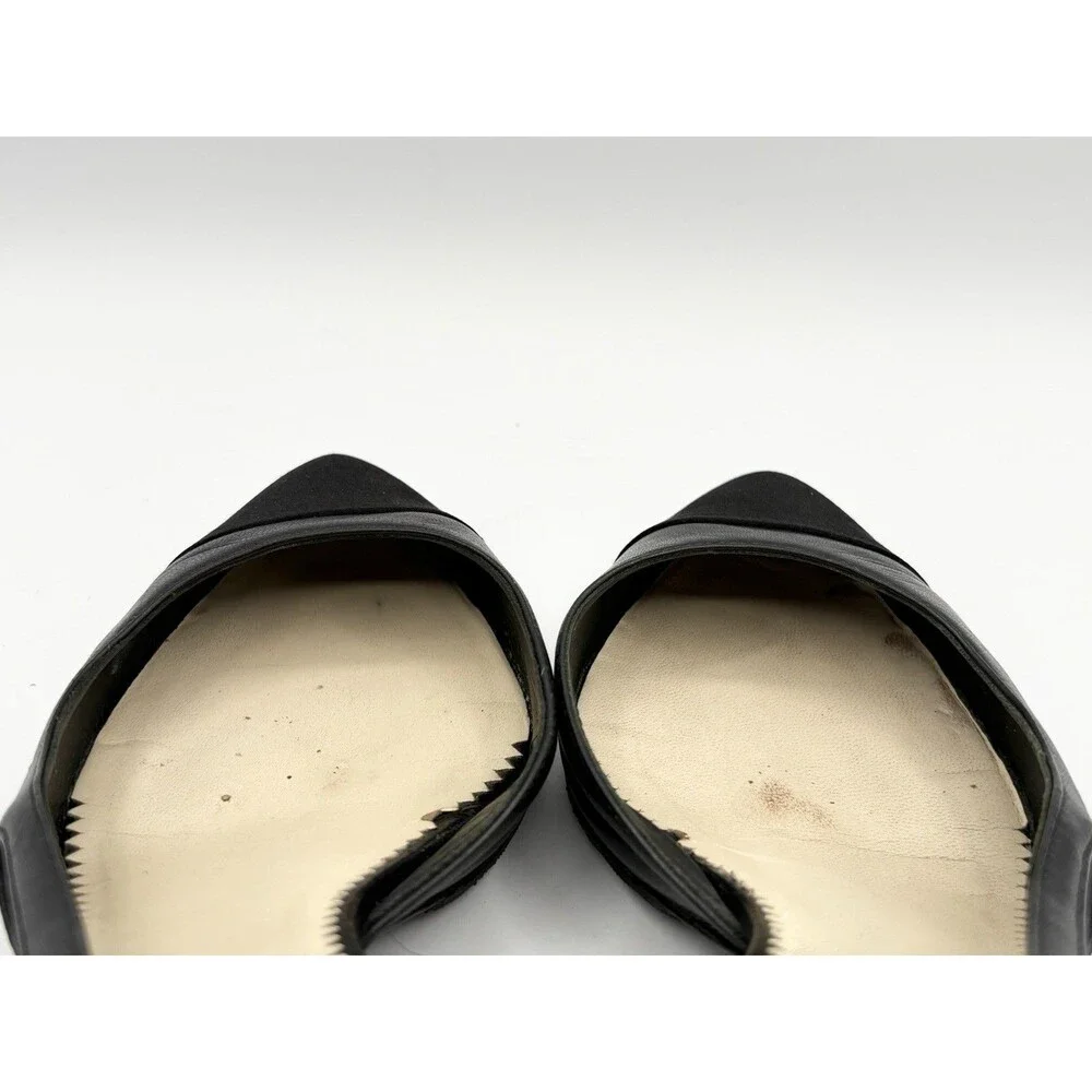 CHANEL black slingback