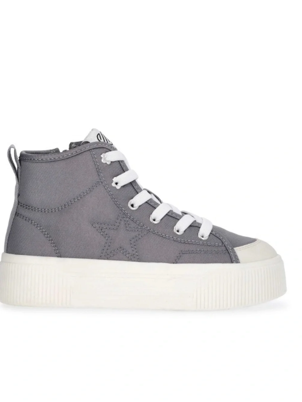 Girls justice high top sneakers
