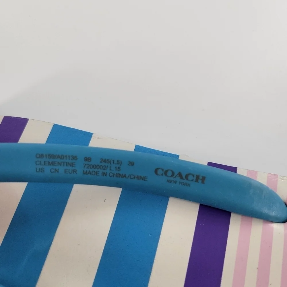 Coach new tag