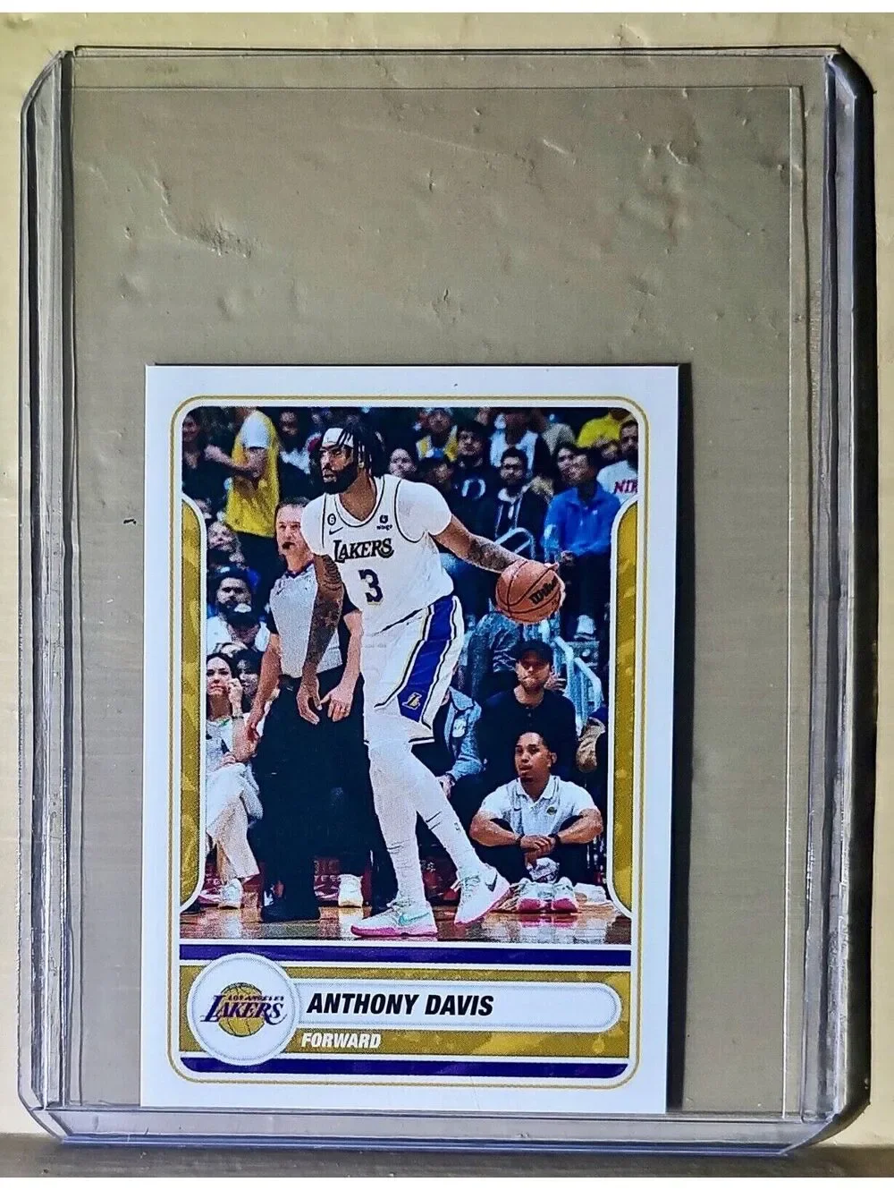 2023-24 Anthony Davis Panini NBA Basketball #364 Sticker Los Angeles Lakers