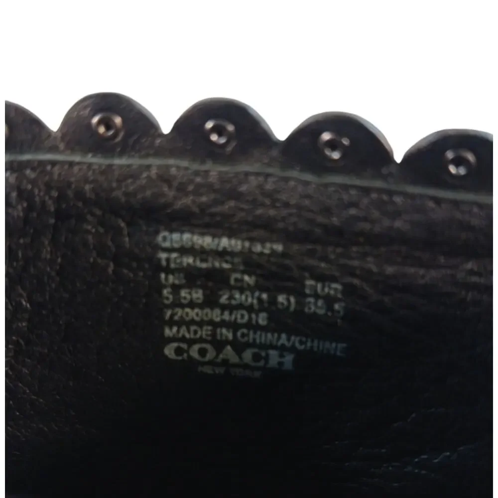 Coach Terrence Booties EUC $345 Size 5.5B    FS2055