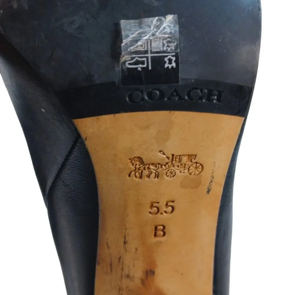 Coach Terrence Booties EUC $345 Size 5.5B    FS2055