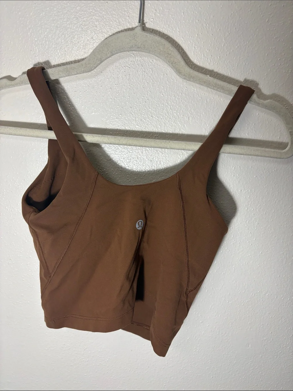 lululemon athletica Chocolate Brown Scoop Tank