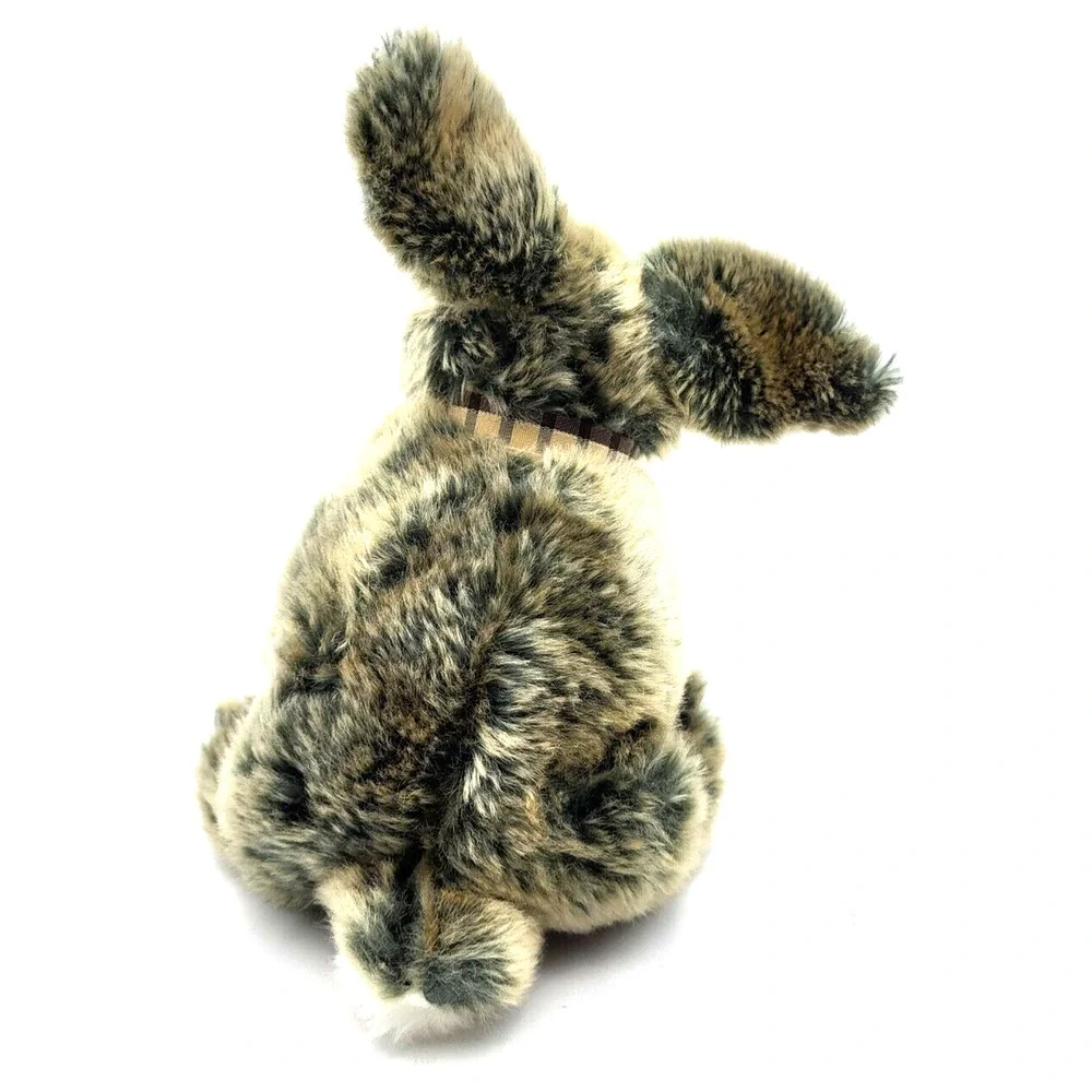 HOMERBEST Realistic Gray Bunny Rabbit Plush Fluffy 9