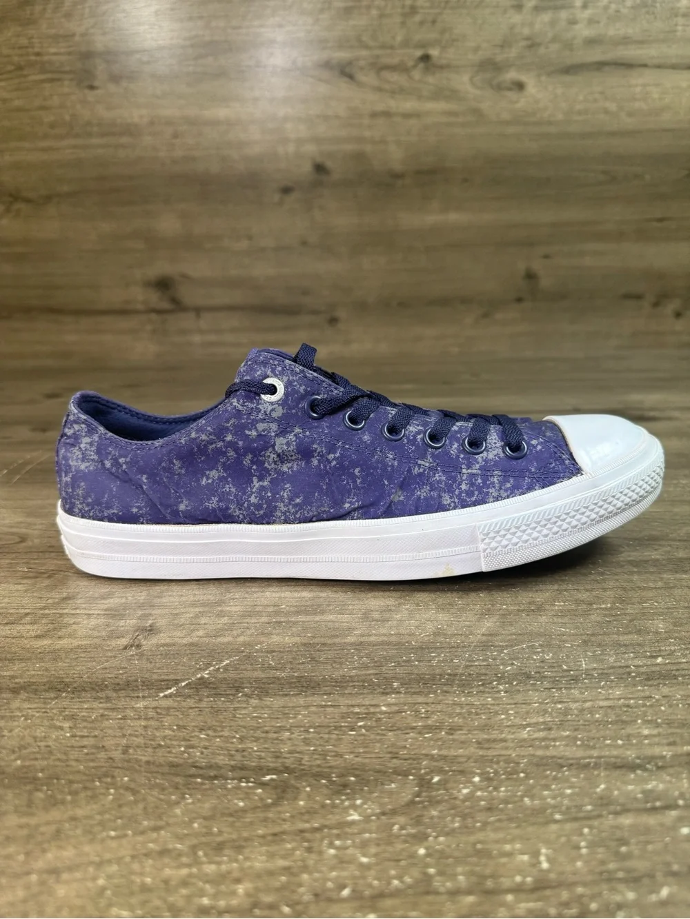 Converse Chuck Taylor II Ox 153549C Purple Acid Wash Lunarlon Mens 11.5