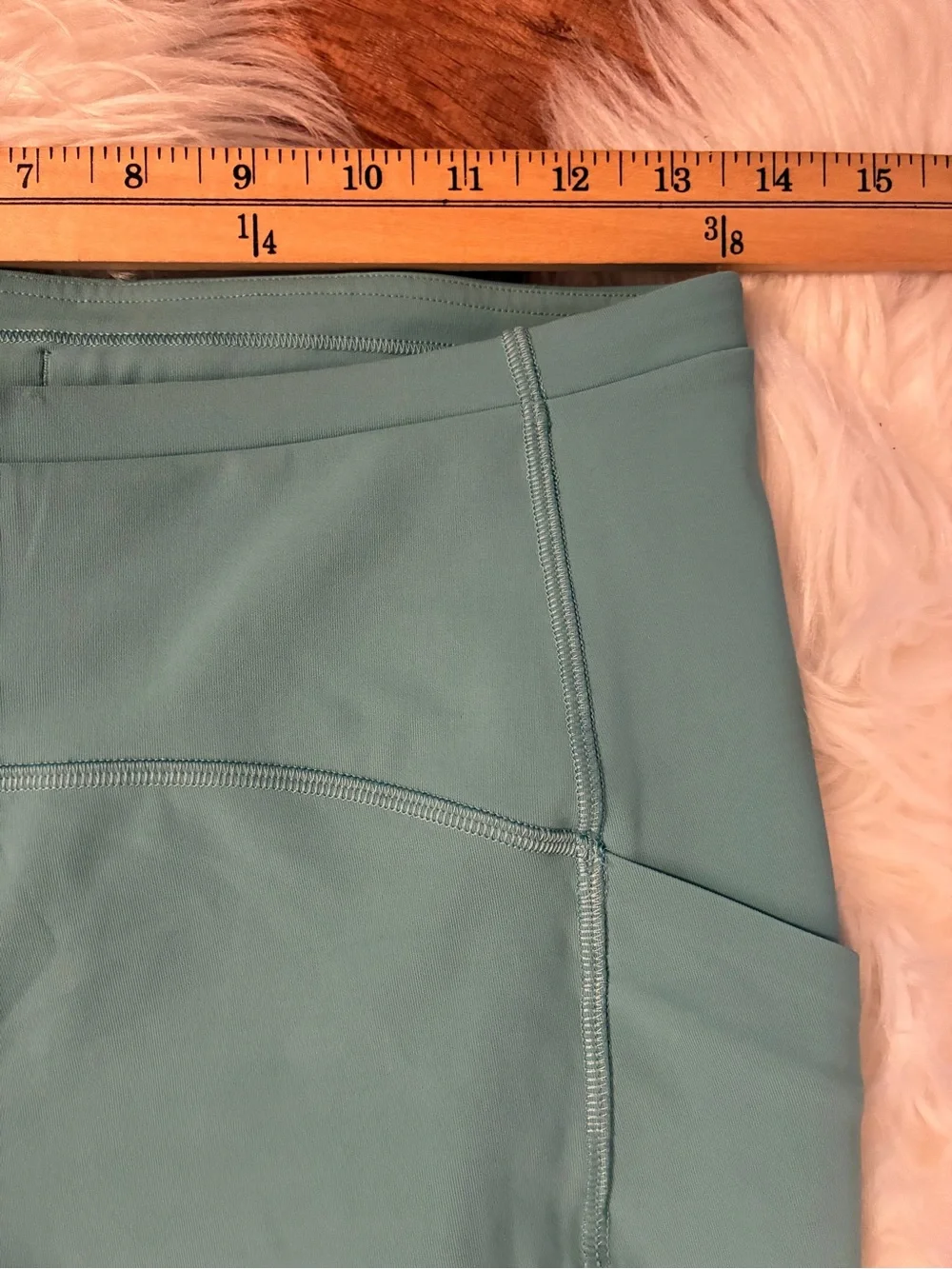 Lululemon NWOT Swift Speed HR Crop 23” Tidal Teal Sz 8 Style #LW6CUZS Stunning