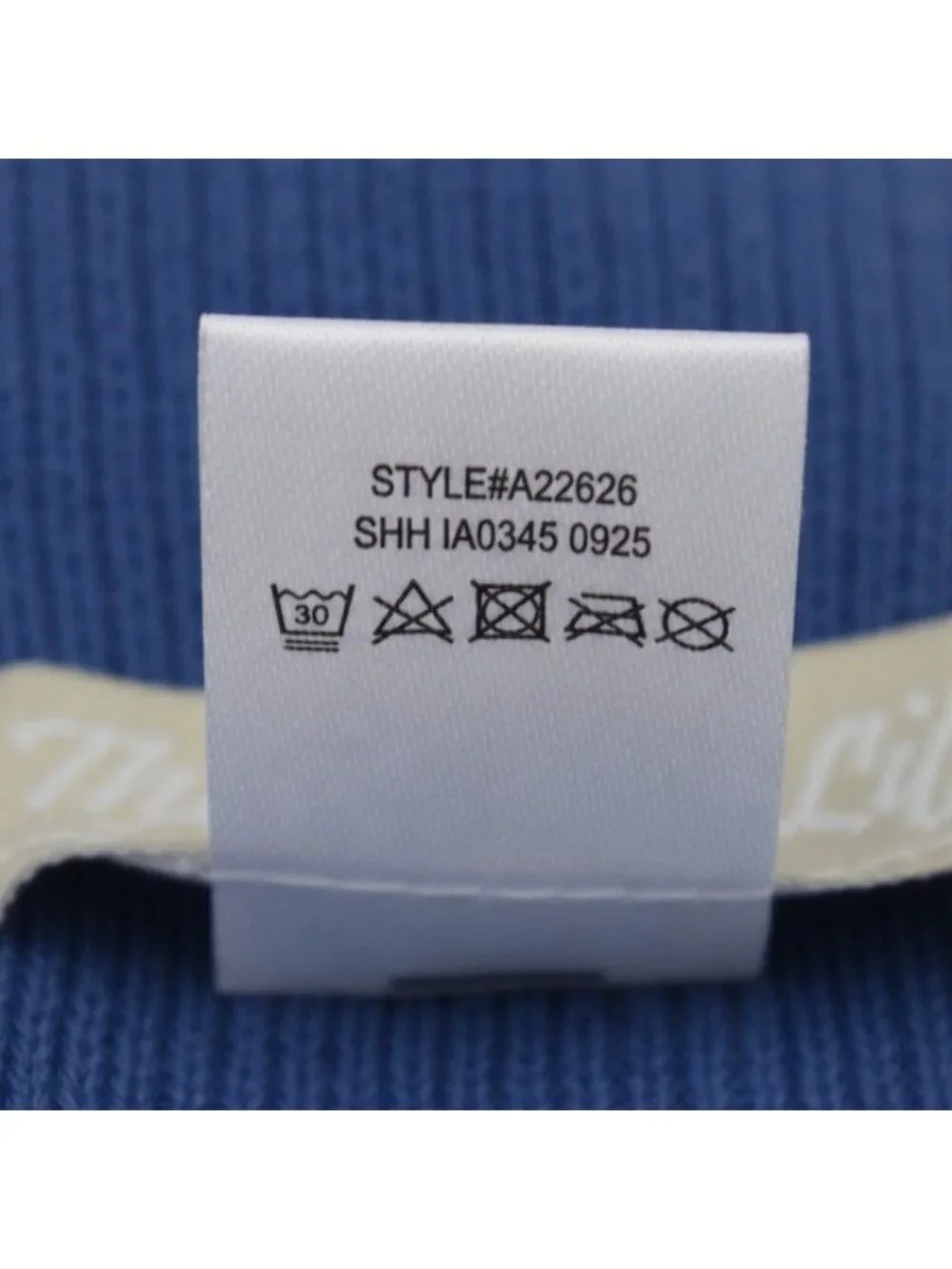 The Easy Life Blue Knit Beanie Hat Gloves Set Unisex Size L XL New