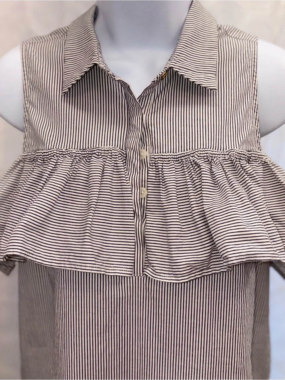 Michael Kors sleeveless striped