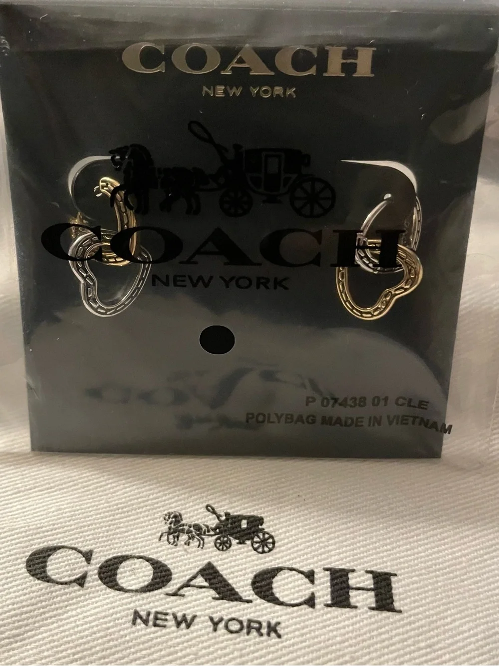 Coach linked heart