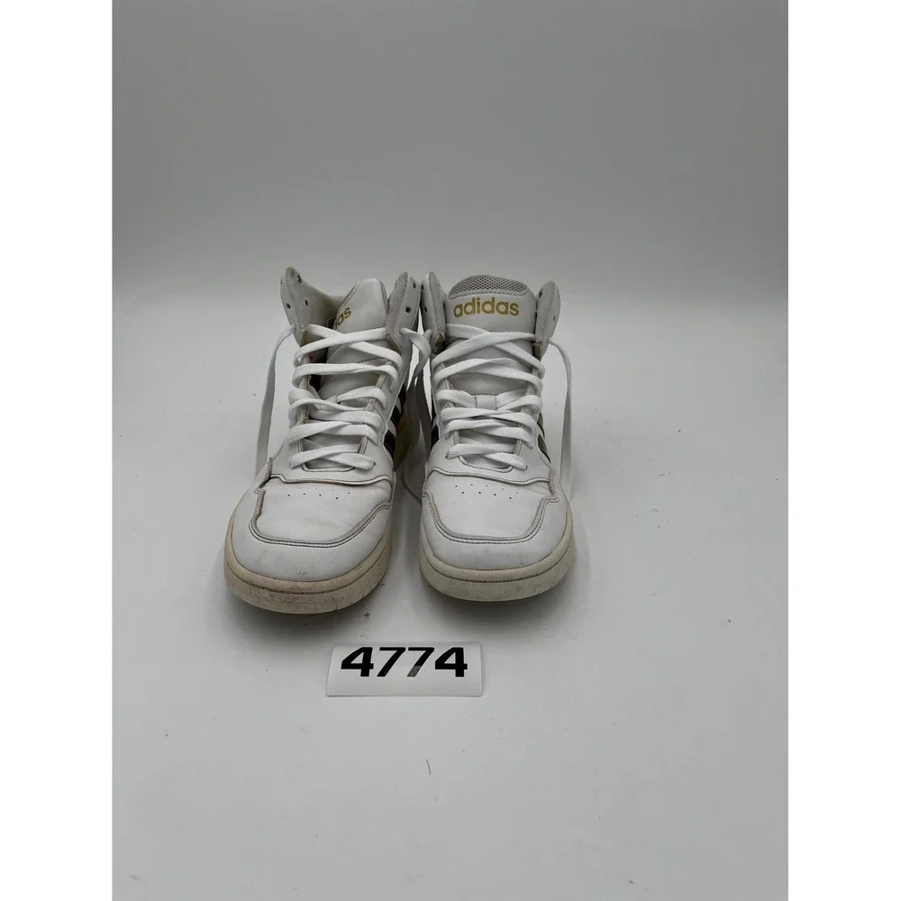Adidas Hoops‎ 3.0 Mid Classic GY2598 Basketball Sneaker Shoes Mens 7 White Brown