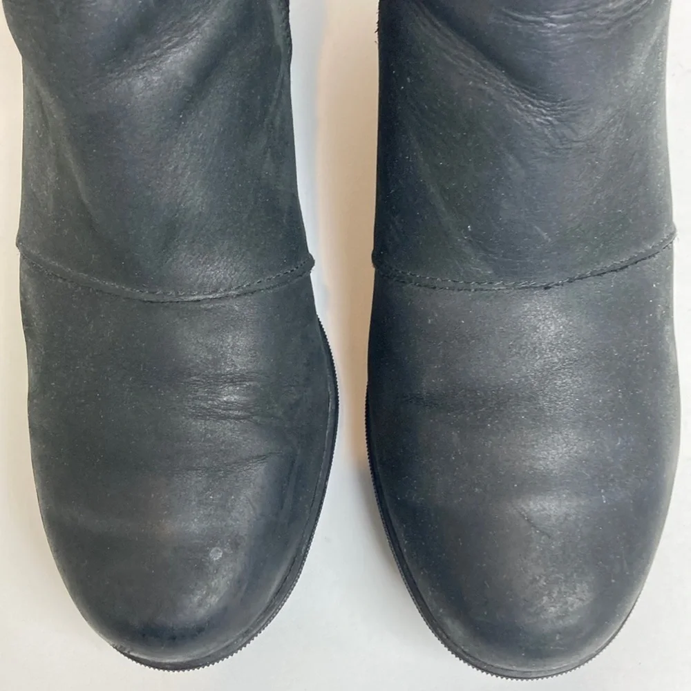 Sorel Joan of Arctic Wedge II Chelsea Bootie Leather 10 Winter Fall Gorpcore