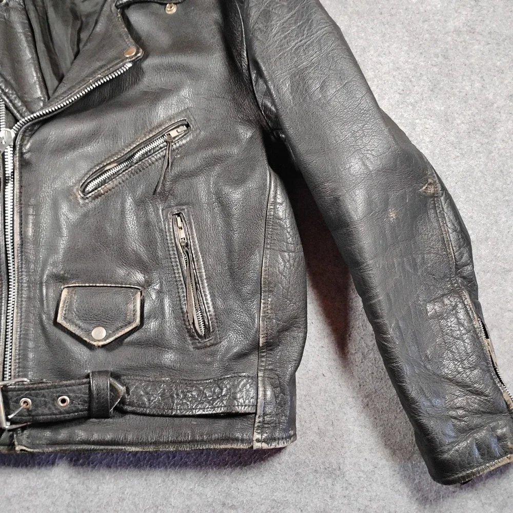 Wilsons Leather moto zip