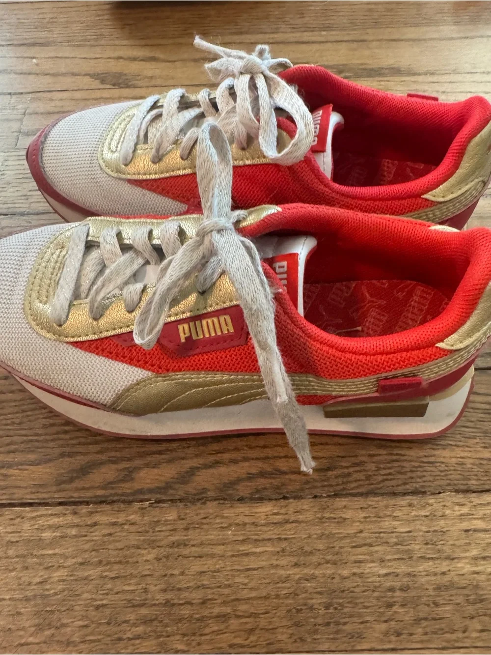 Puma vibrant red