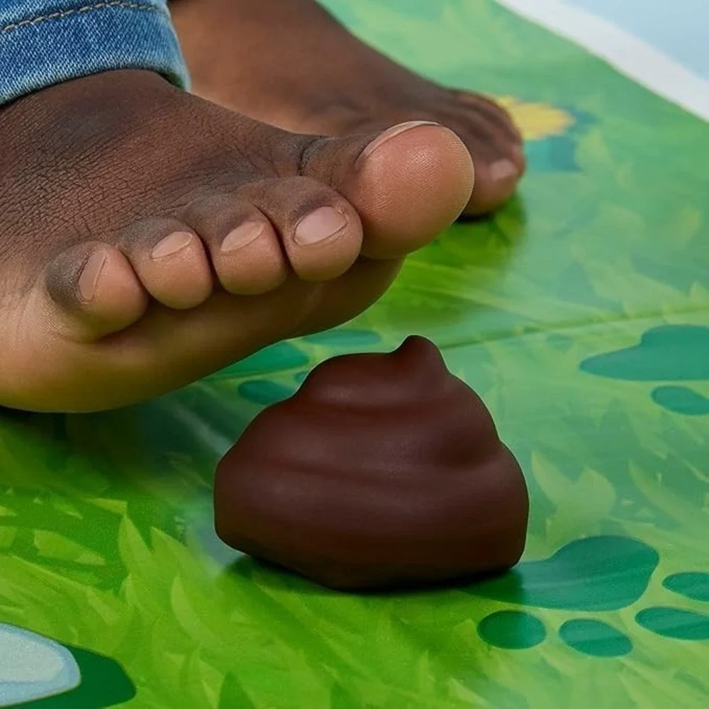 DON'T STEP IN IT ! Preschool Game I Blindfolded, Poop Party Game - NEW