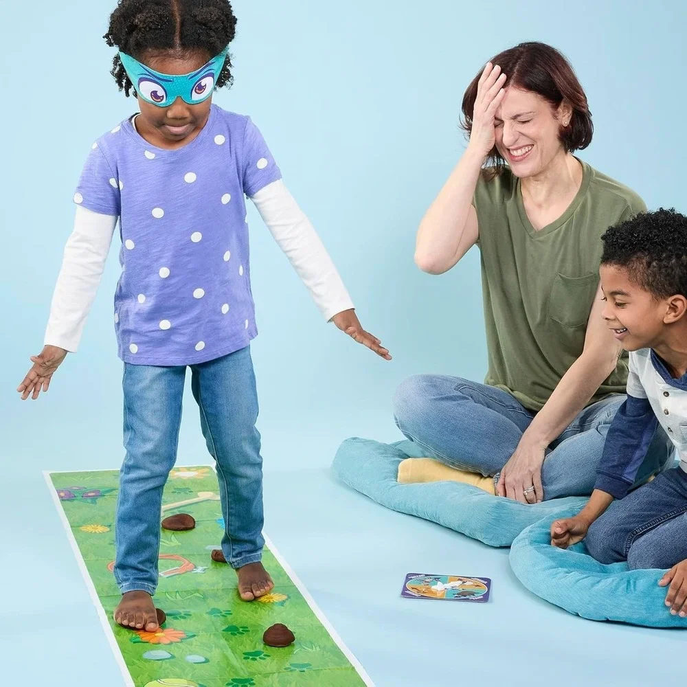 DON'T STEP IN IT ! Preschool Game I Blindfolded, Poop Party Game - NEW