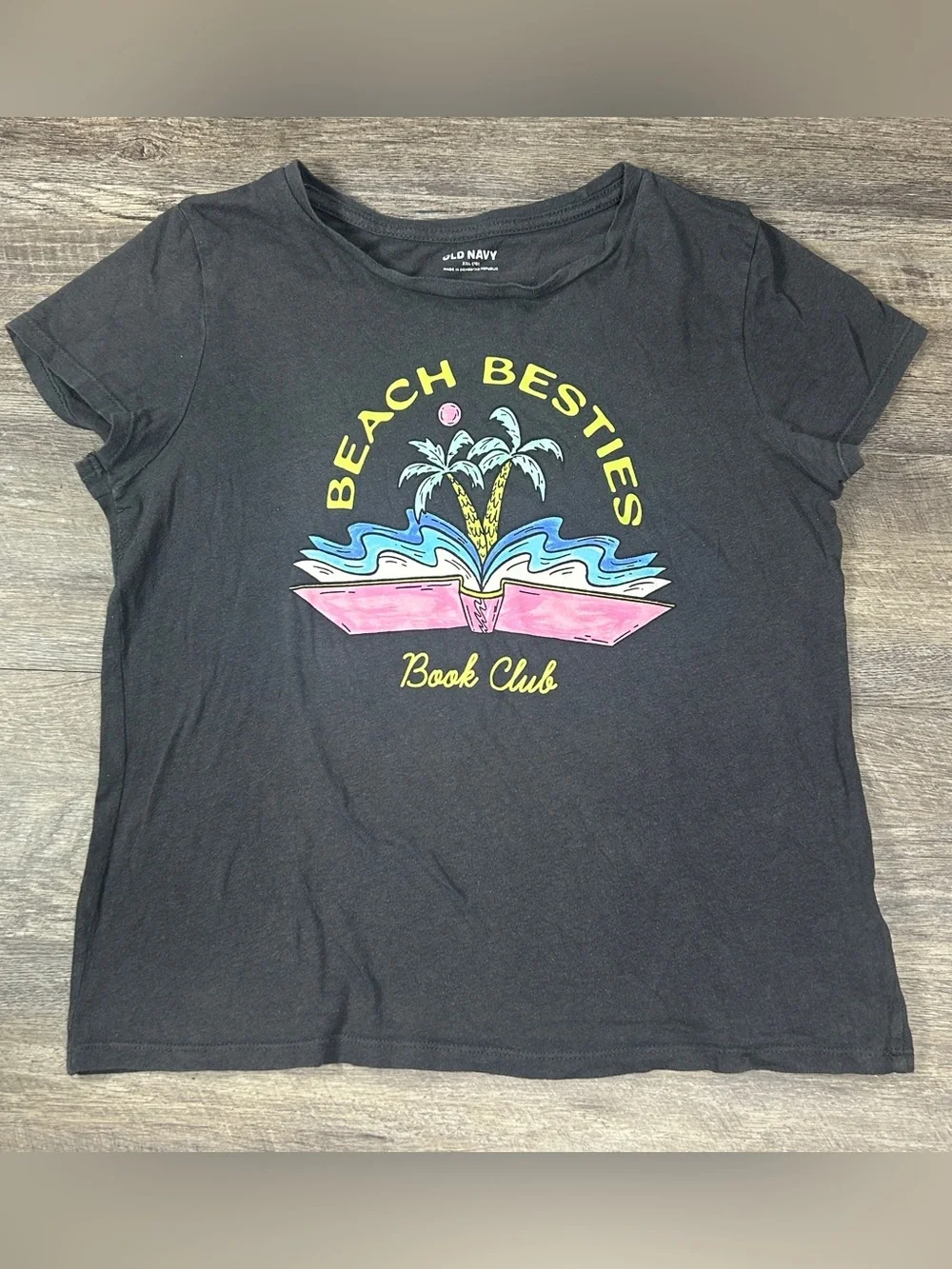 (0001) Girls: XXL 18/18 Plus Old Navy Graphic Tee Short Sleeve 5pc Bundle- B2