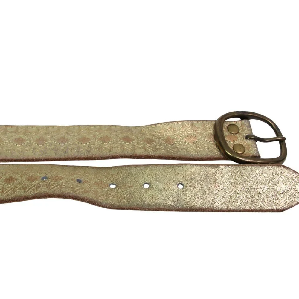 Unbranded tooled gold