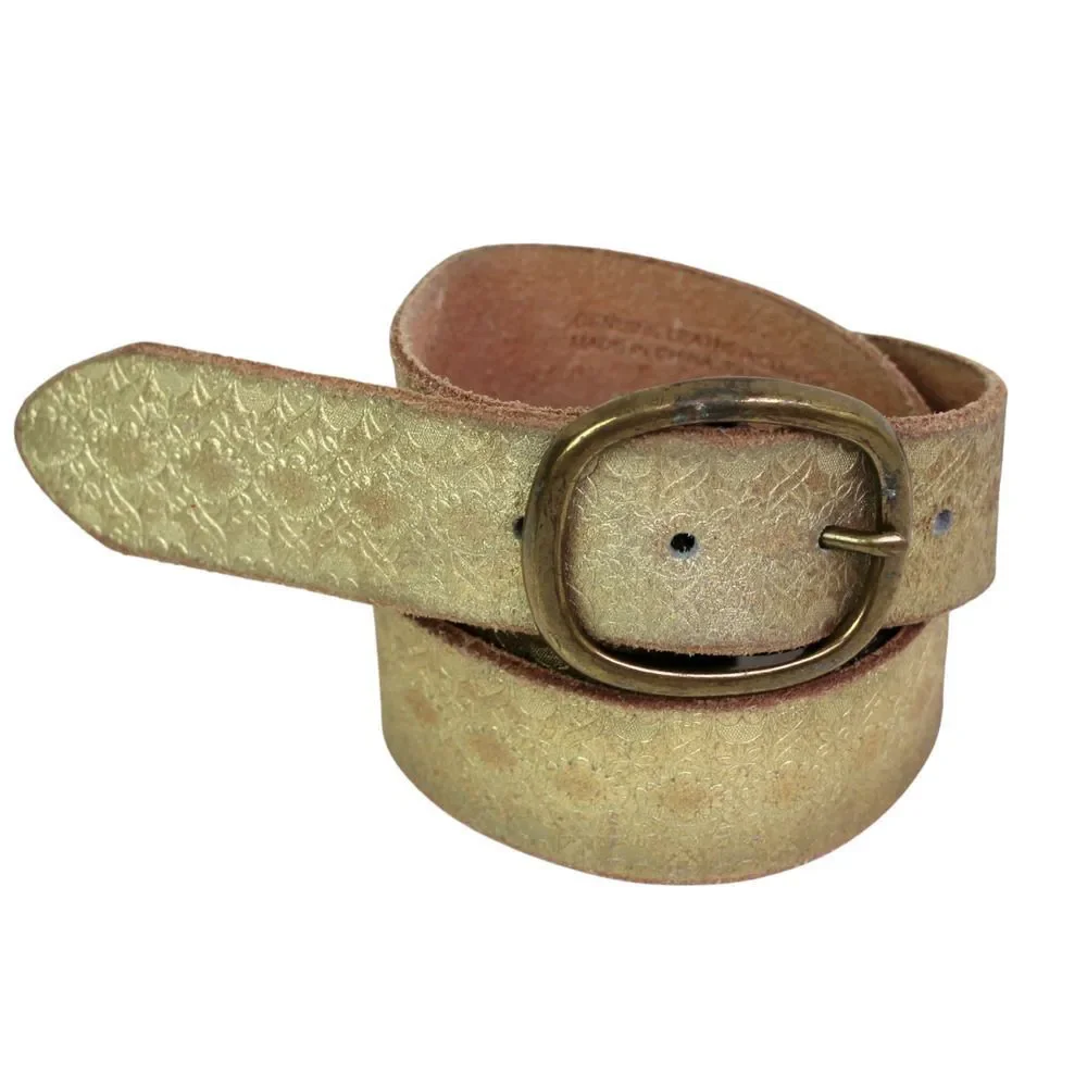Unbranded tooled gold