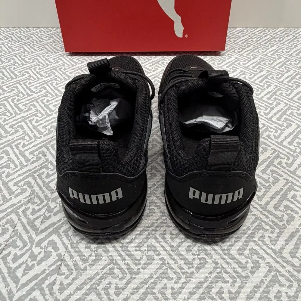 Puma Kids Voltaic Evo Fade AC PS Black Gray Shoes 312358-08 Size US 1C 1 EUR 32