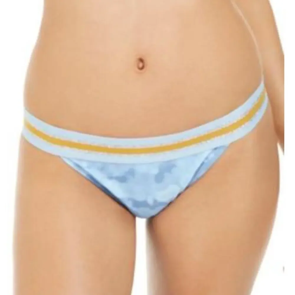 Hula Honey SURF BLUE TIE-DYE Bikini Swim Bottom