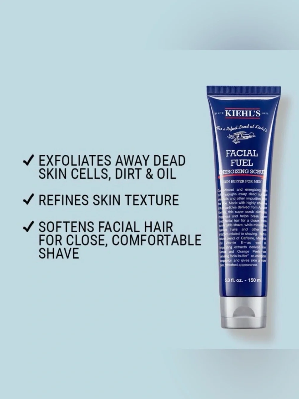 Kiehls smoke exfoliates