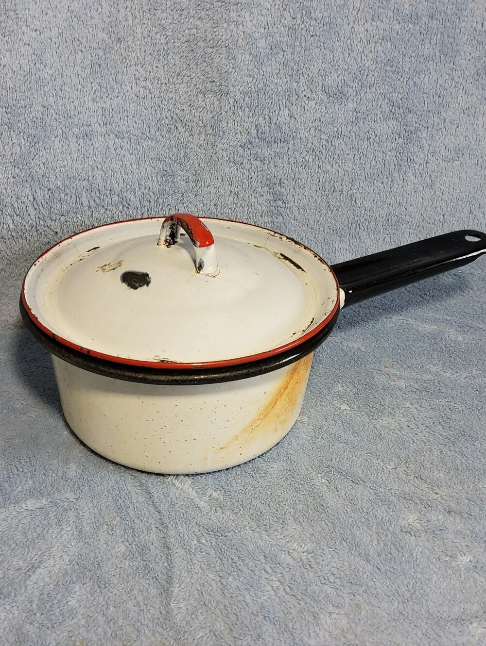 Enamelware farmhouse decor trim