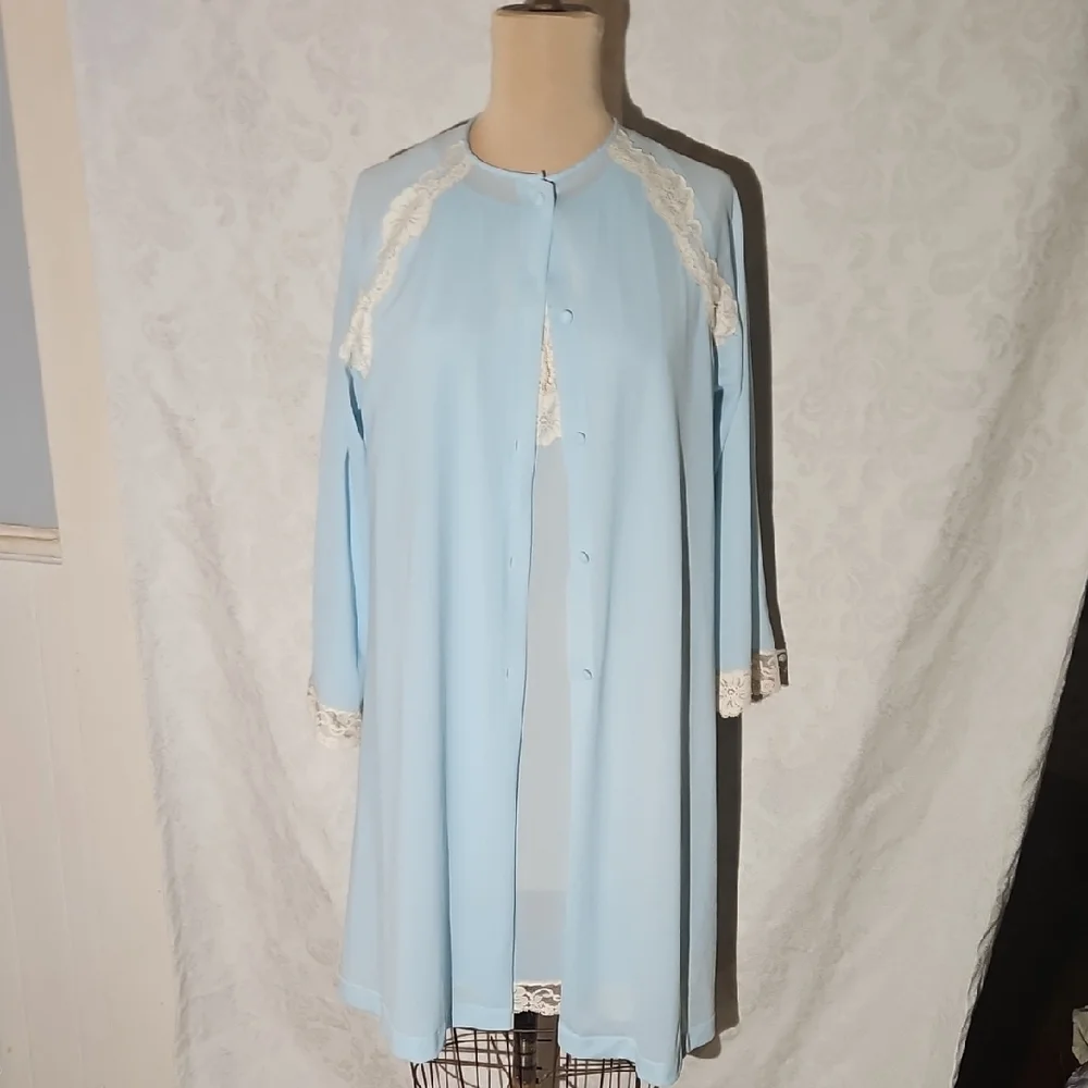 Van Raalte trimmed chemise are