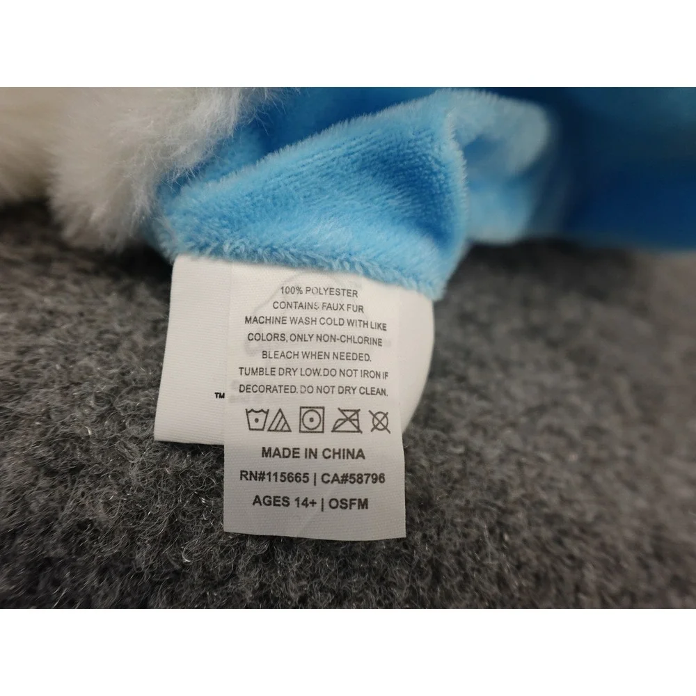Sanrio Cinnamoroll Plush Hat Unisex OSFM White Faux Fur Kawaii Cosplay