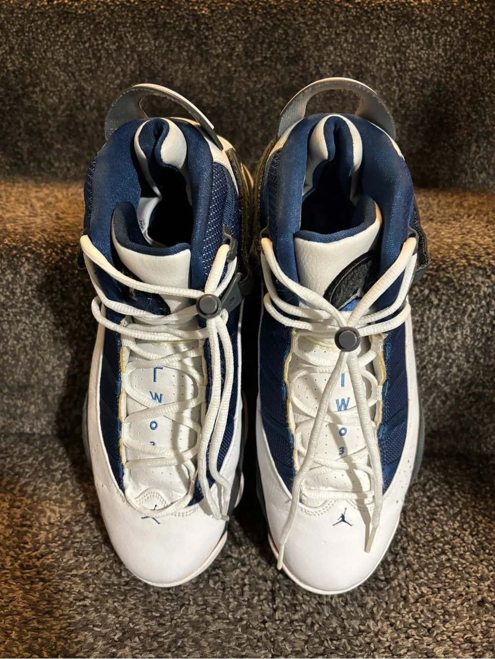 Jordan Sneakers 6 Rings Flint Mens Size 12 excellent condition authentic