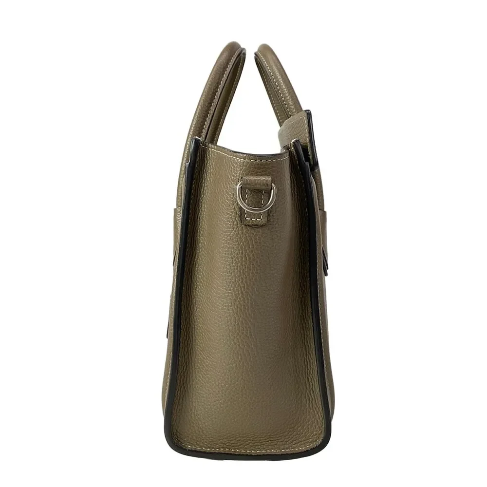 Celine Luggage Nano Shopper Handbag