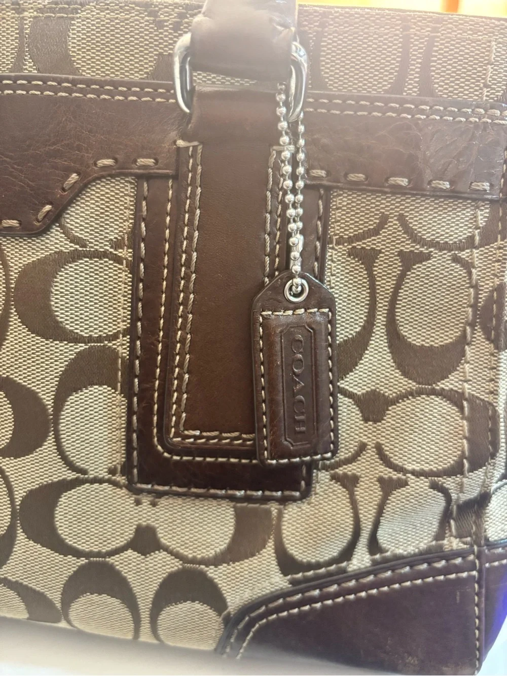 Coach signature canvas