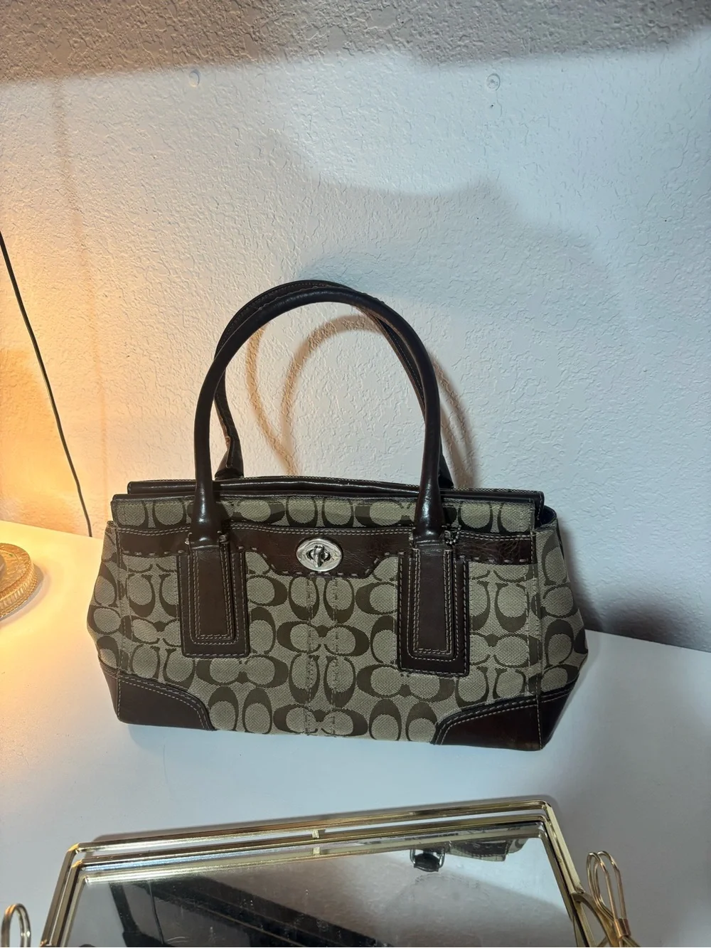 Coach signature canvas