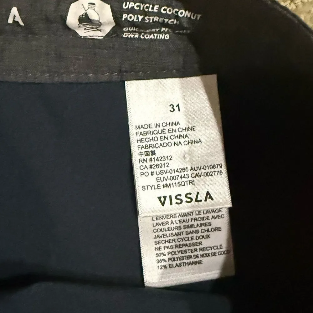 VISSLA men’s 31