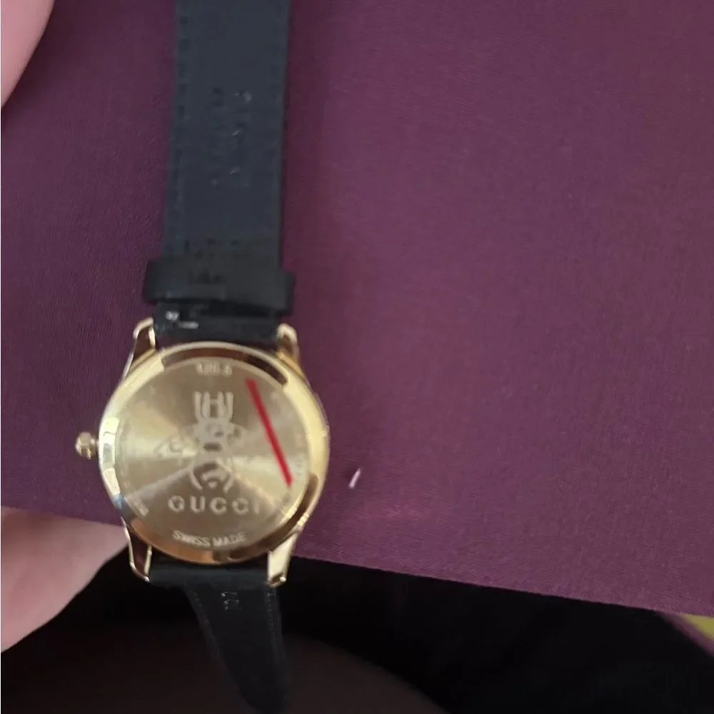 Brand new with box and dustbag Gucci Black and Gold Watch women's