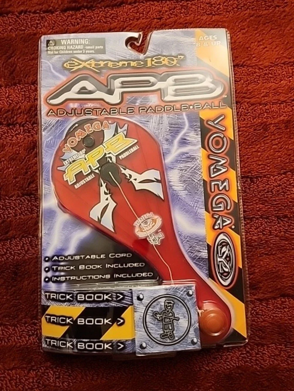 Vintage Yomega Extreme 180 APB Adjustable Paddle Ball Rare Peter Fish 2000 NIB