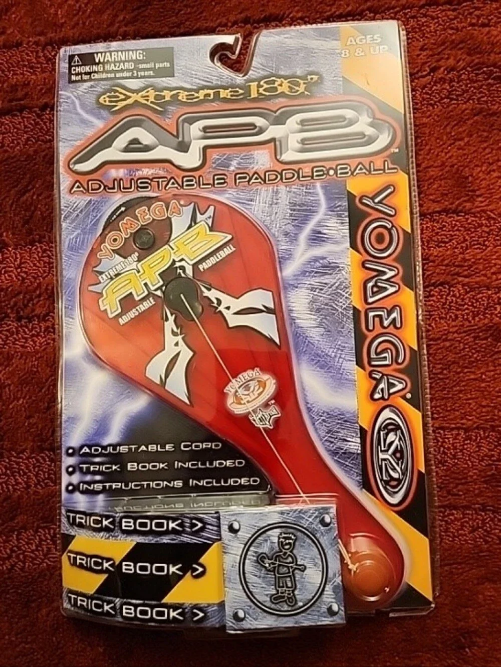 Vintage Yomega Extreme 180 APB Adjustable Paddle Ball Rare Peter Fish 2000 NIB
