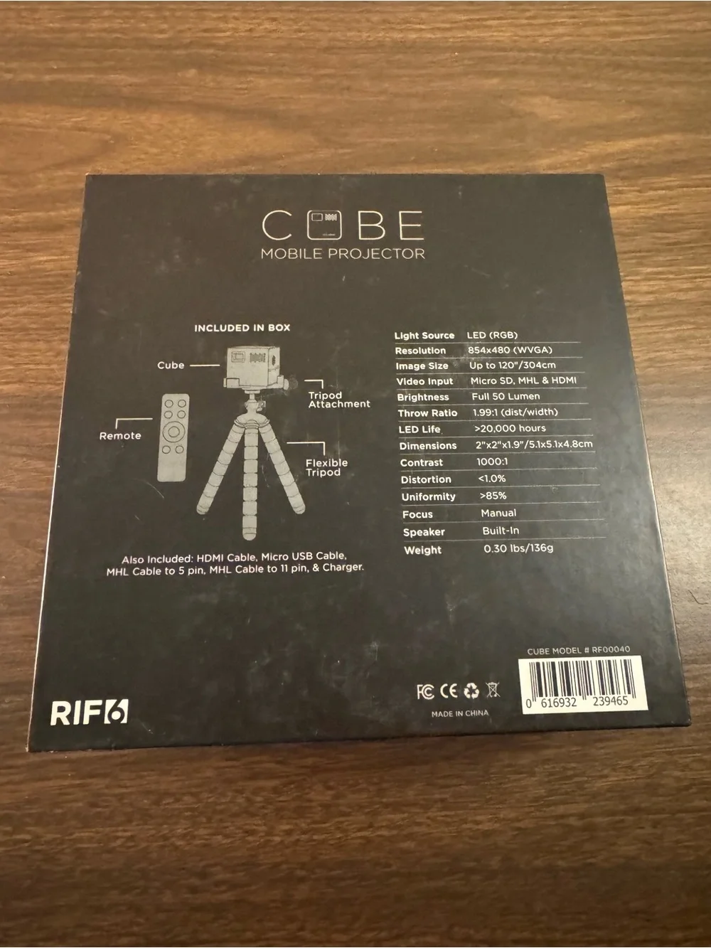 RIF6 Cube projector rif6 cube