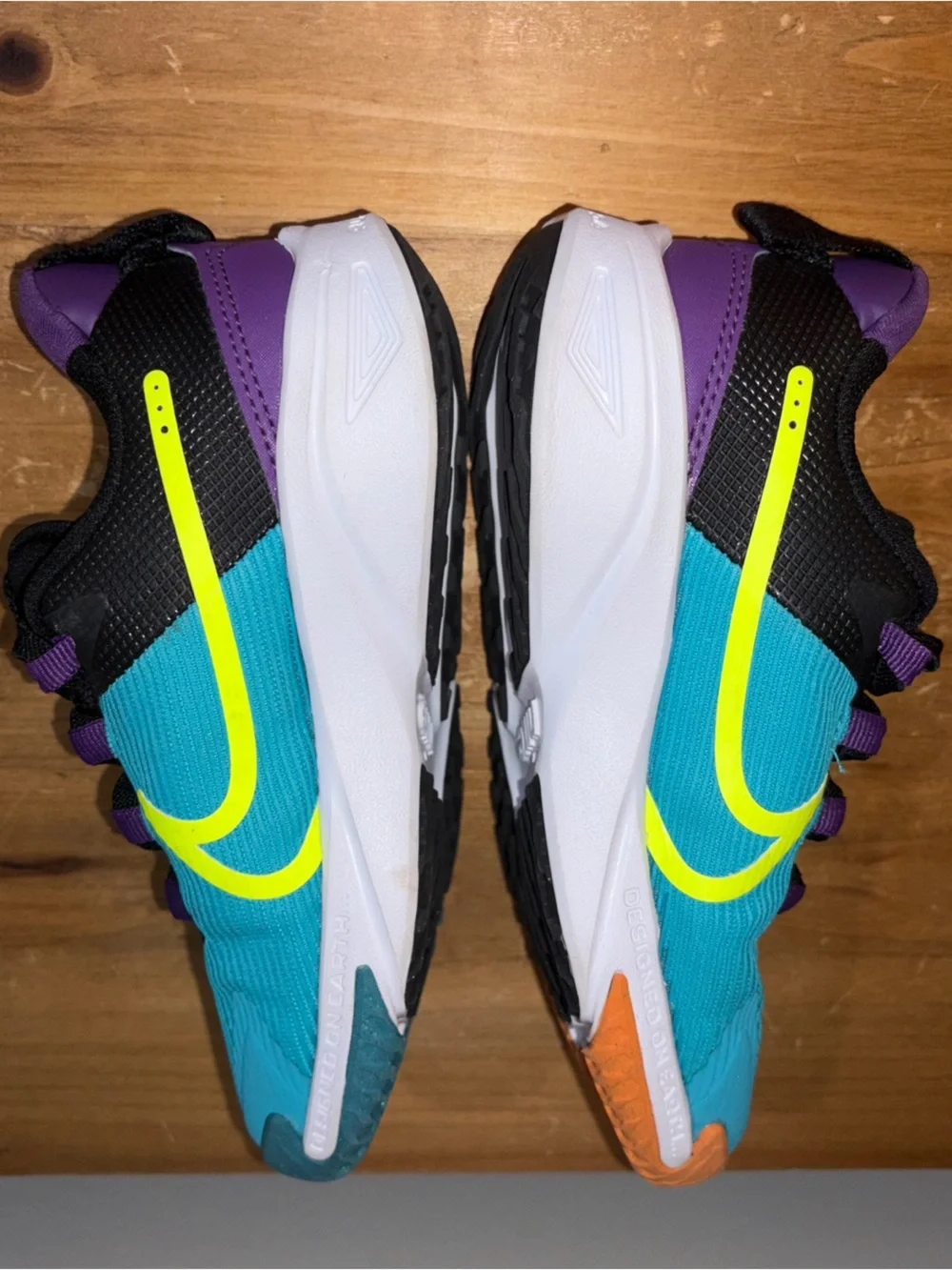 Nike Star Runner 4 SE Teal Purple Sneakers kids 13 c Athletic Shoes FJ1806-300