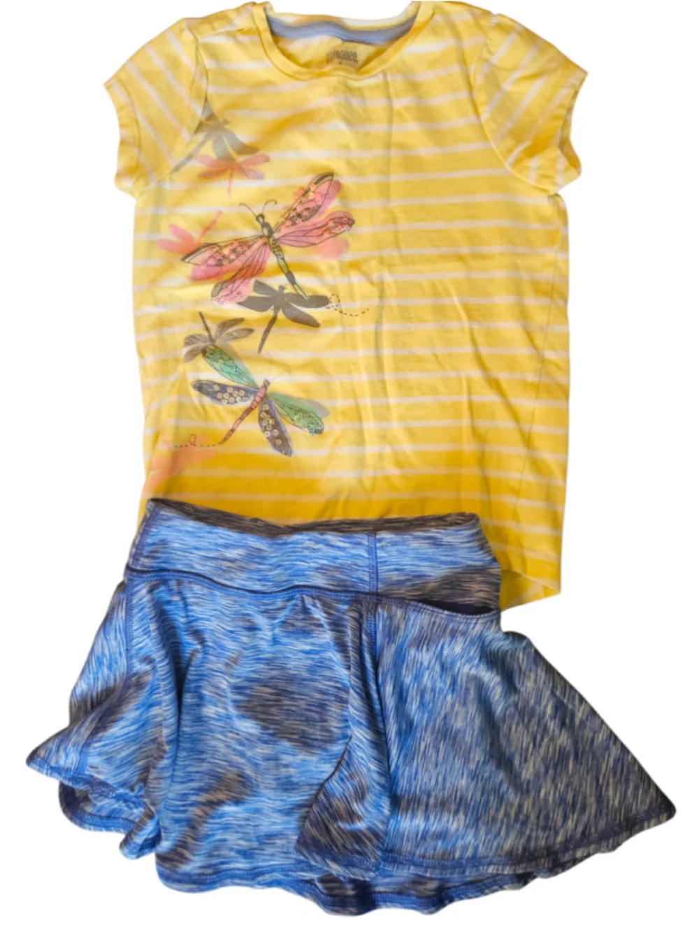 Girls size 4-5 Lot of 7 Outfits Summer 4th of July Back to School Clothes