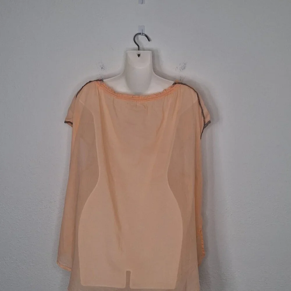 We The Free Tunic Sz XS Boxy Relaxed Cottagecore Boho Beach Cover Up