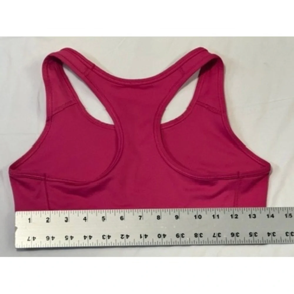 Nike Dri-FIT Womens Pink Racerback Sports Bra Medium Support Gym Training M