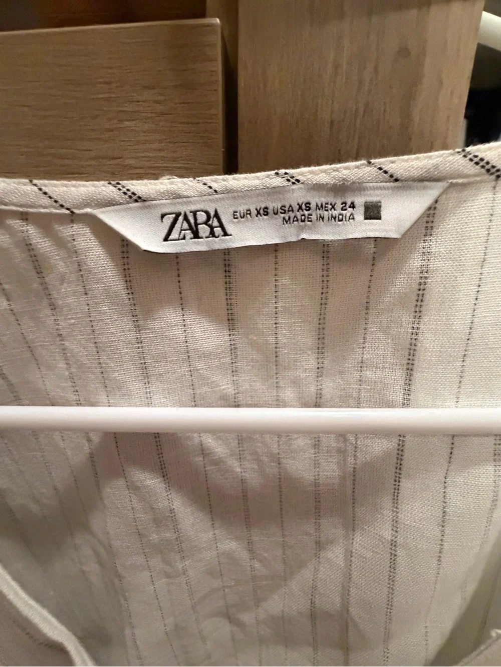 Zara cropped blouse