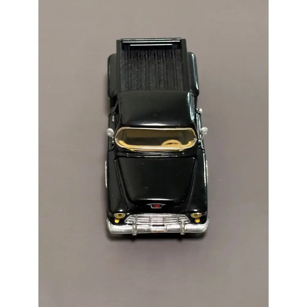 1955 Chevy Stepside Black Diecast Pickup Truck 1:36 Scale Sunnyside  SS5602