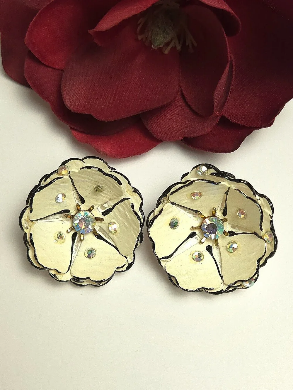Handmade vintage acrylic